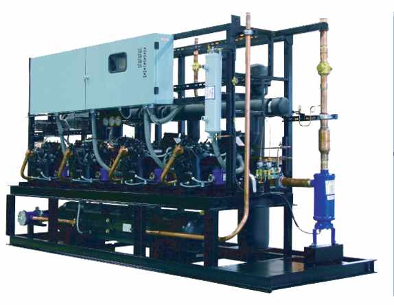 多吸氣并聯制冷機組