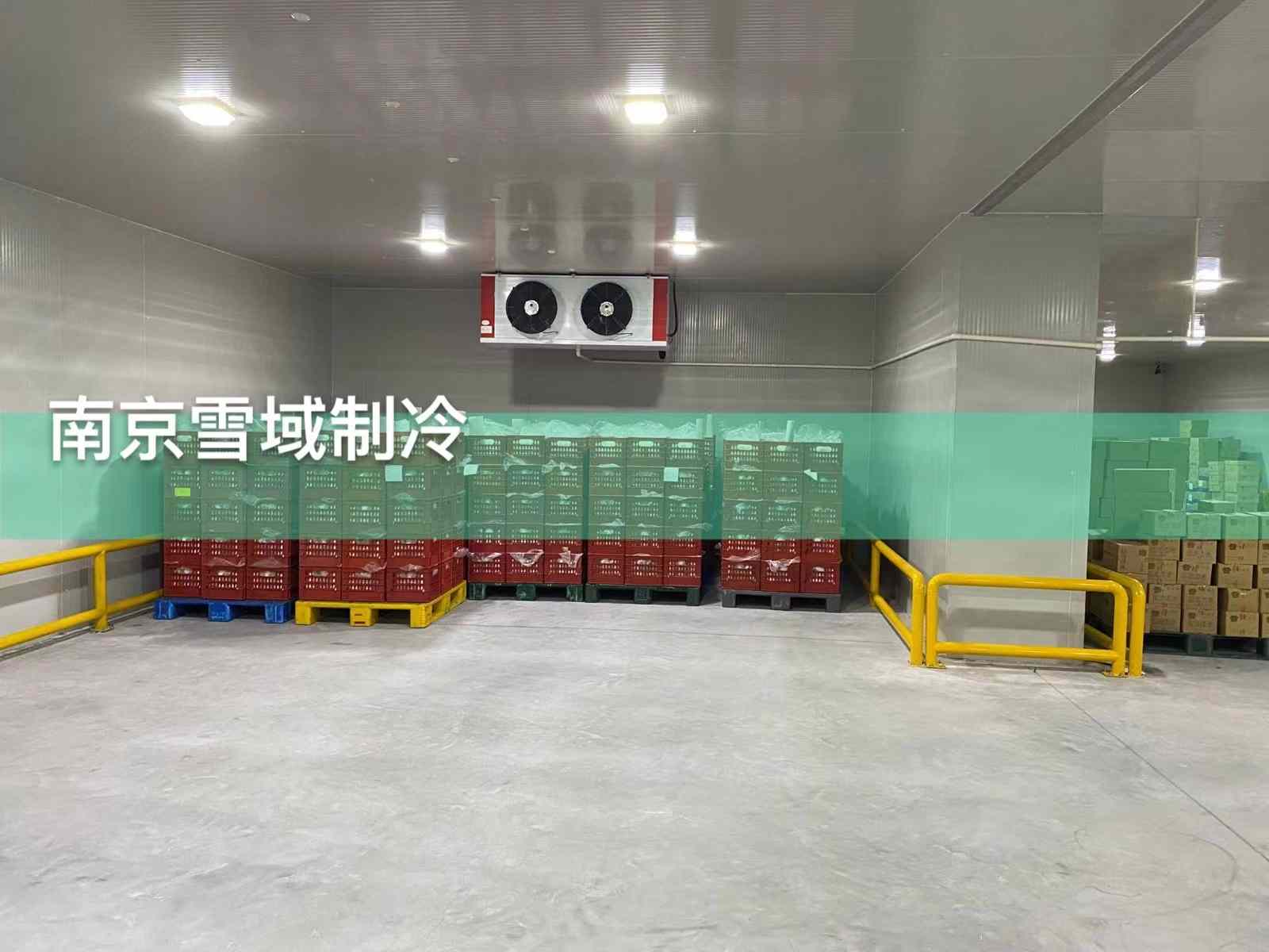 合肥食品冷庫現場圖片